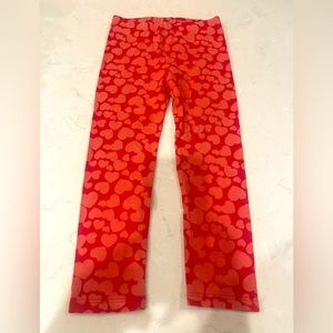 Baby Gap heart leggings